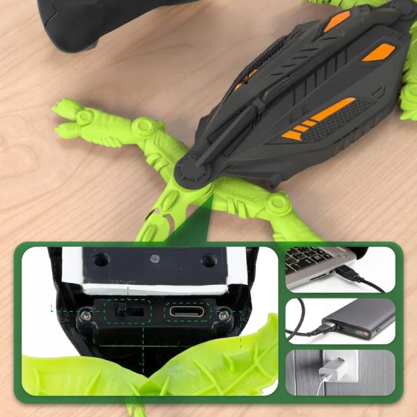 Sienomis laipiojantis robotas