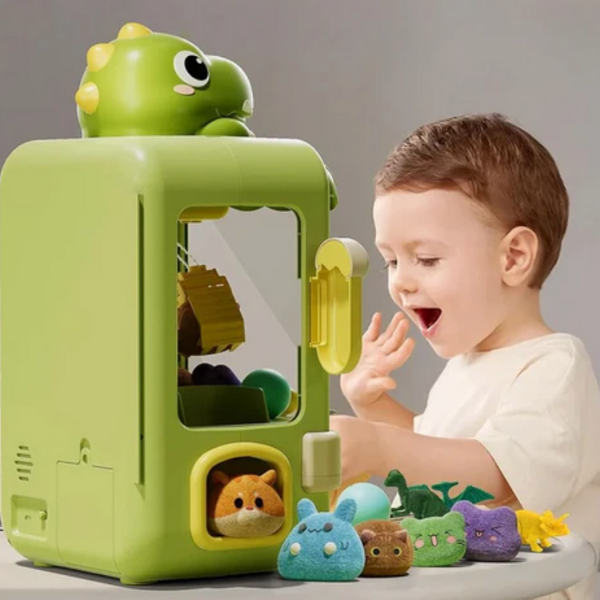 Interaktyvus žaislinis automatas su žaislais