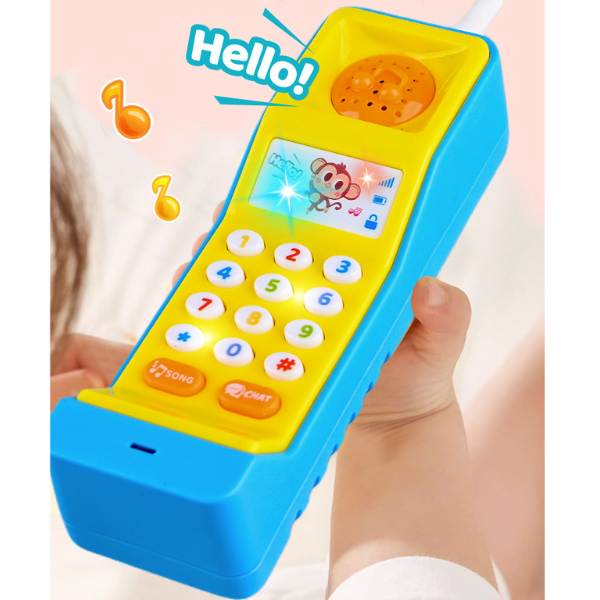 Vaikiškas muzikinis telefonas