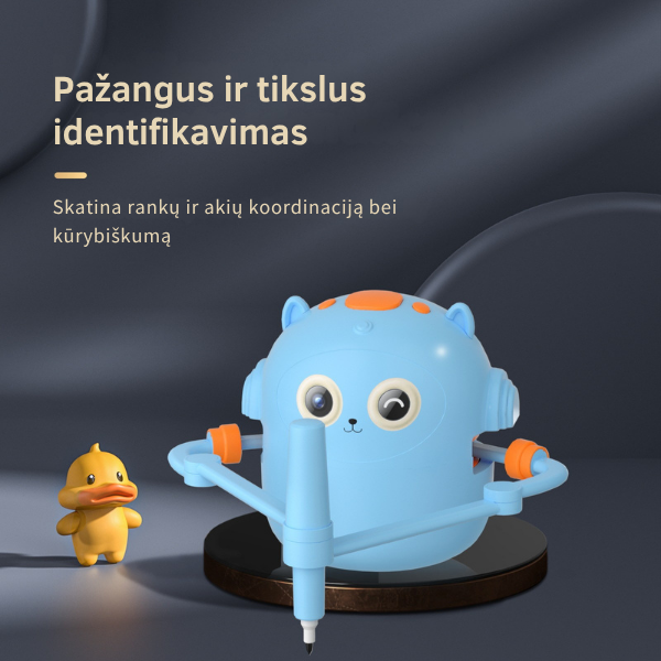 Išmanus piešimo robotas vaikams