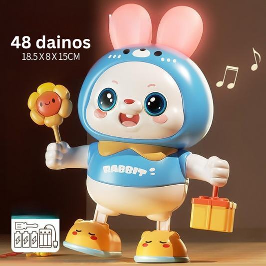 Šokantis muzikinis triušiukas kūdikiams