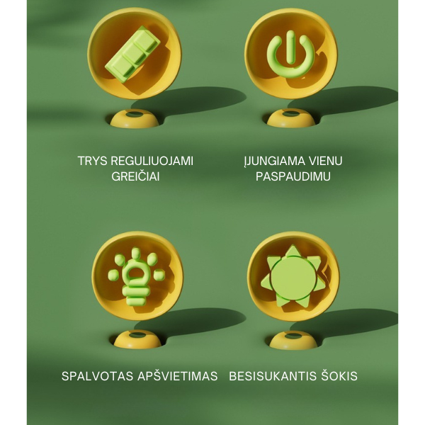 Burbulų mašina - gėlė