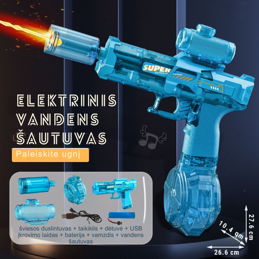 Elektrinis vandens šautuvas vaikams