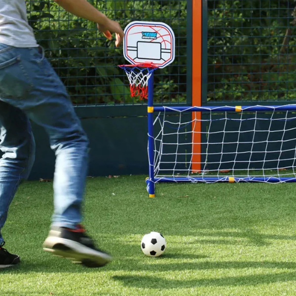 Universali futbolo ir krepšinio žaidimų aikštelė