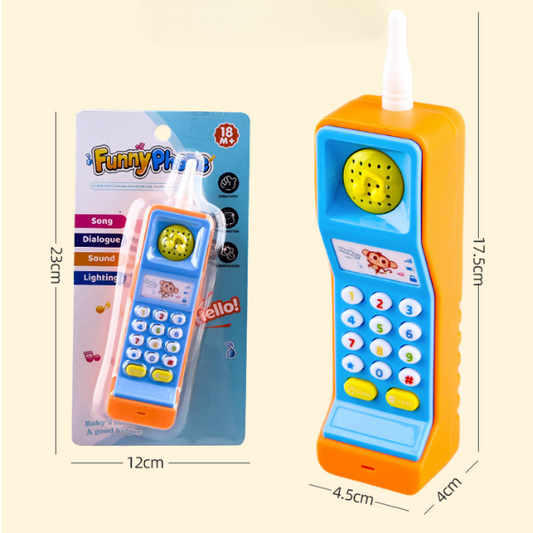 Vaikiškas muzikinis telefonas