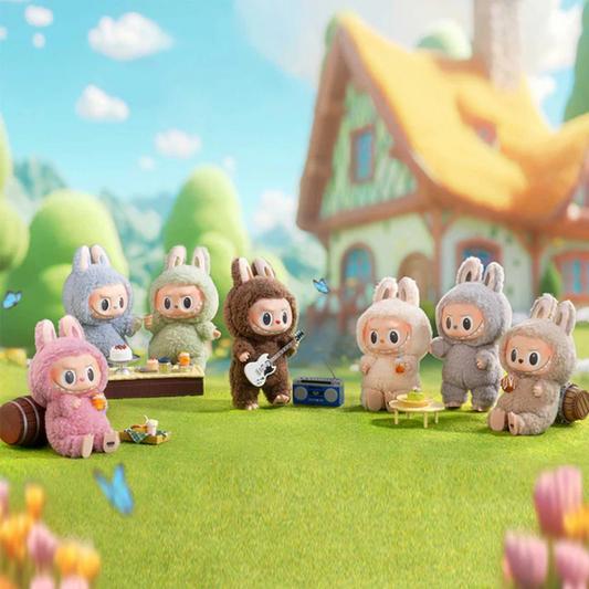 LABUBU „Exciting Macaron“ kolekcijos riboto leidimo slapta dėžutė iš Pop Mart