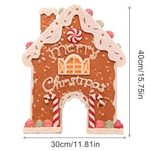Kalėdinis žaidimas „Meduolinio namelio golfas“