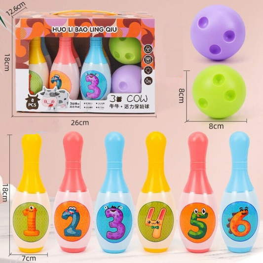 Spalvotas boulingas mažiesiems