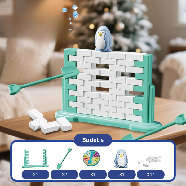 Balansavimo stalo žaidimas „Pingvinas ant ledo“