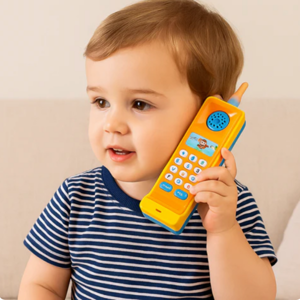 Vaikiškas muzikinis telefonas