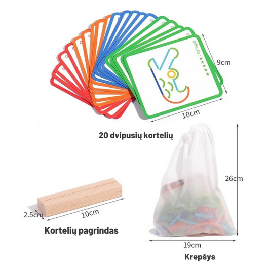 Kūrybiškumo ir loginio mąstymo žaidimas