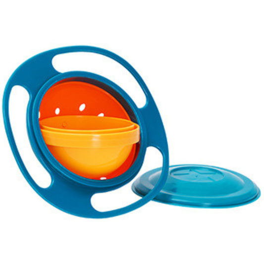 360° neišsiliejantis dubenėlis vaikams