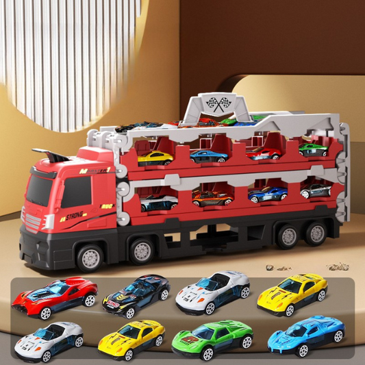 Vaikiškas lenktynių trasos sunkvežimis