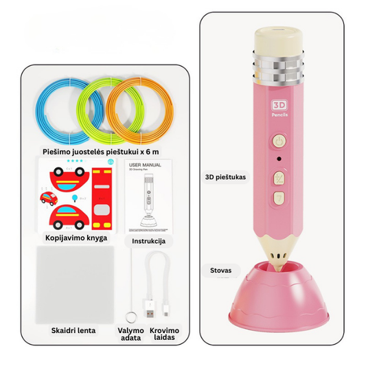 3D piešimo rašiklis