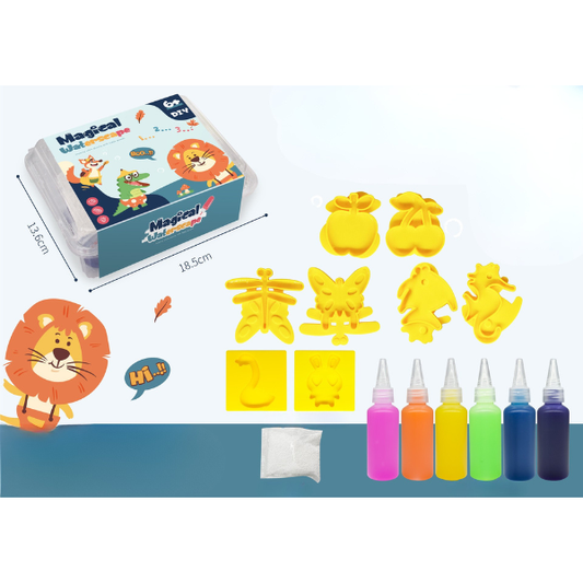 Kūrybinis rinkinys vaikams – 3D gelio figūrėlės