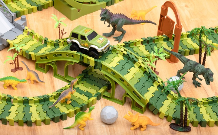 Antigravitacinė Dino lenktynių trasa vaikams