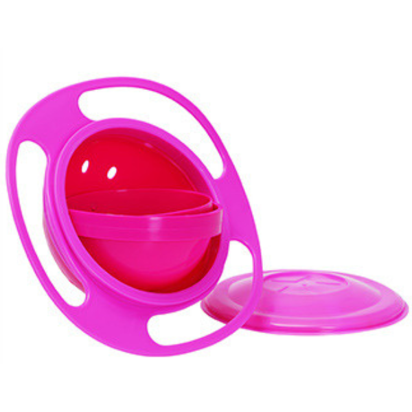 360° neišsiliejantis dubenėlis vaikams