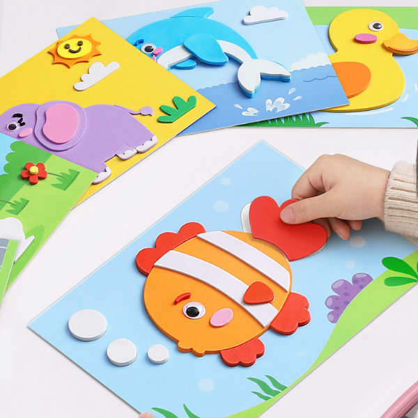 Kūrybinis lipdukų rinkinys vaikams