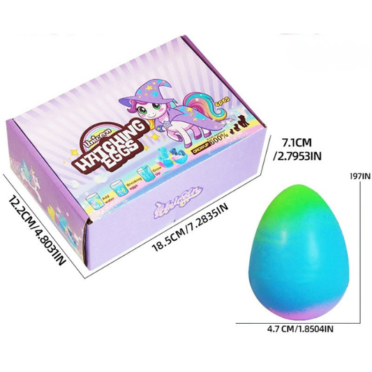 Stebuklingi kiaušiniai su žaisliukais – spalvoti vonios siurprizai