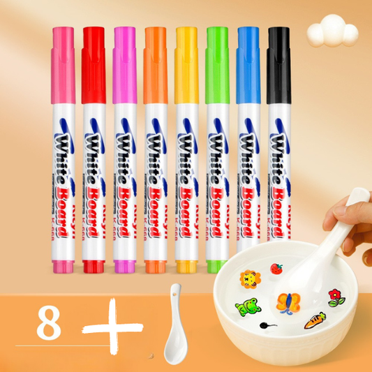 Magiški vandens rašikliai