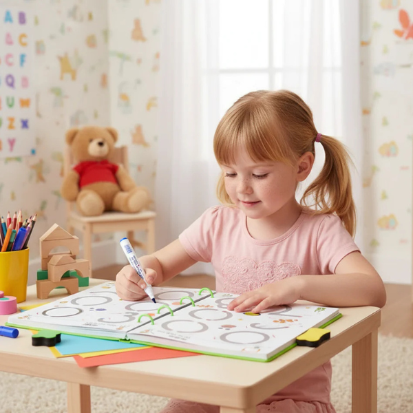 Magiškas rašymo ir braižymo pratybų rinkinys vaikams