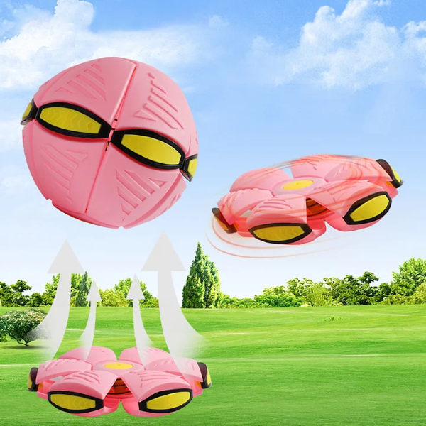 Magiškas šokinėjantis kamuolys „Skraidantis diskas“