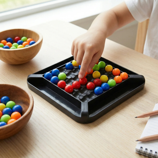 Spalvų derinimo loginis žaidimas