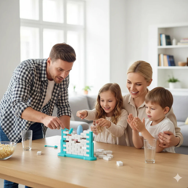 Balansavimo stalo žaidimas „Pingvinas ant ledo“