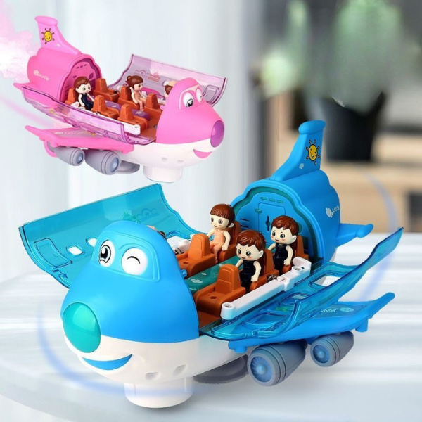 Interaktyvus lavinamasis žaislas - lėktuvas