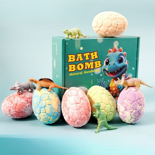 Stebuklingi kiaušiniai su žaisliukais – spalvoti vonios siurprizai