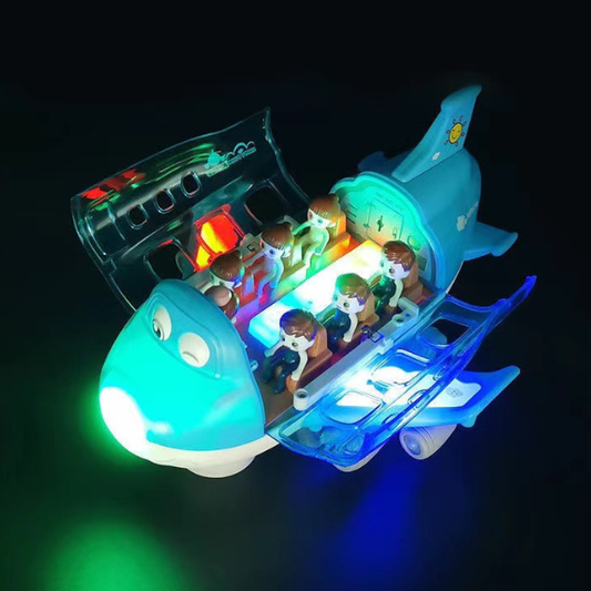 Interaktyvus lavinamasis žaislas - lėktuvas