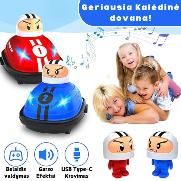 Linksmas mašinyčių žaidimas