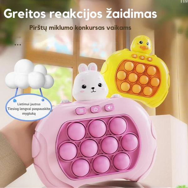 Šviečiantis Pop-It žaidimas