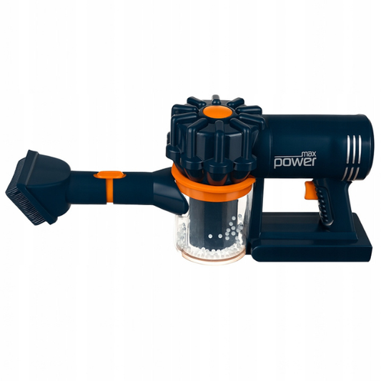 Vaikiškas belaidis dulkių siurblys su siurbimo funkcija ir garsais