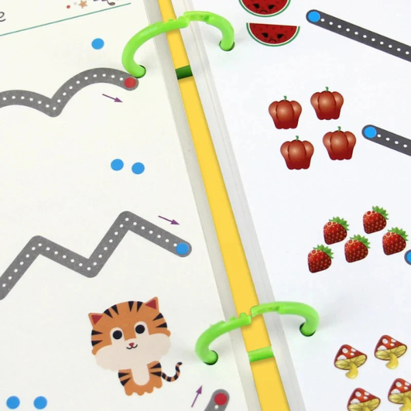 Magiškas rašymo ir braižymo pratybų rinkinys vaikams