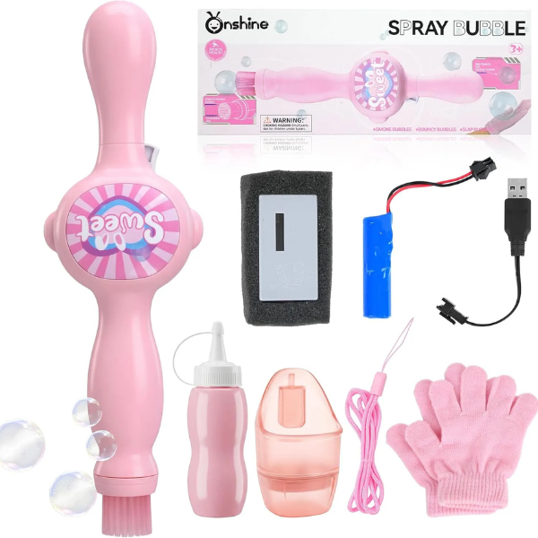 Stebuklingas dūmų burbulų aparatas