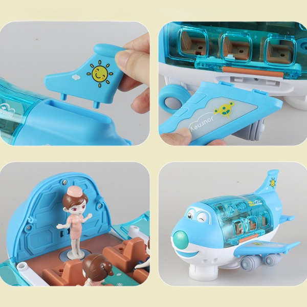 Interaktyvus lavinamasis žaislas - lėktuvas