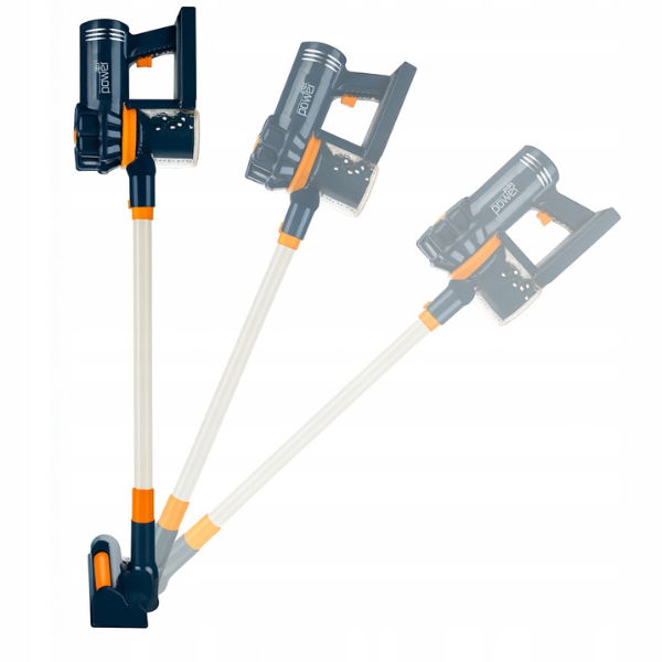 Vaikiškas belaidis dulkių siurblys su siurbimo funkcija ir garsais