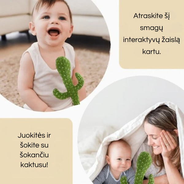 Šokantis ir kalbantis kaktusas