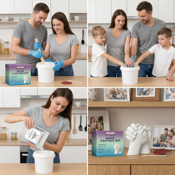 3D rankų liejimo rinkinys