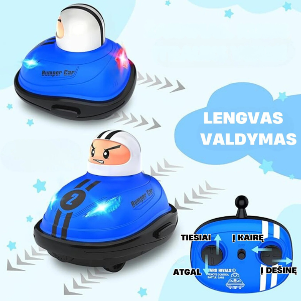 Linksmas mašinyčių žaidimas