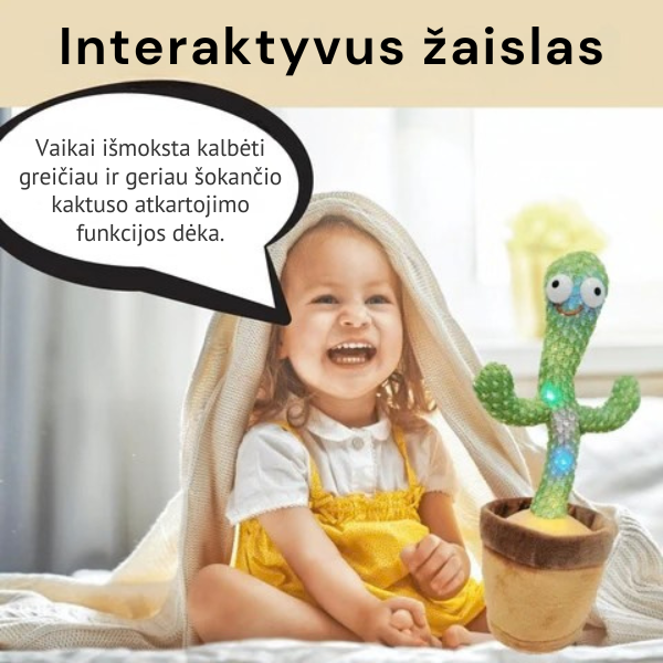 Šokantis ir kalbantis kaktusas