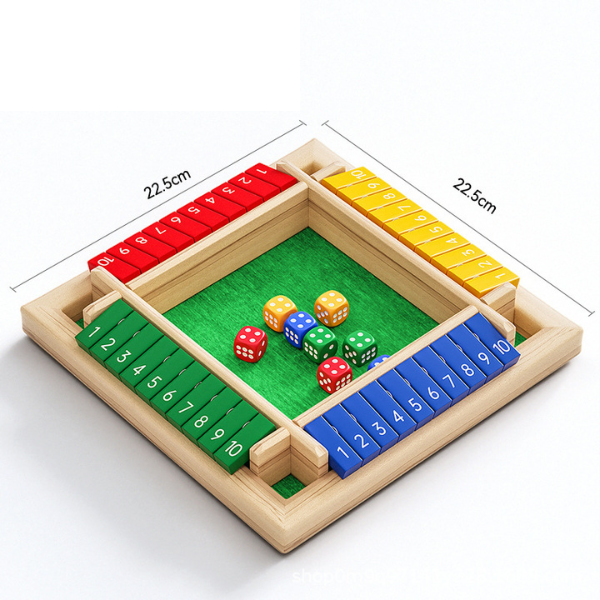 Šeimos stalo žaidimas „Užversk skaičius“