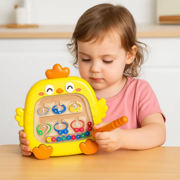 Viščiuko magnetinė montessori dėlionė