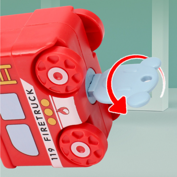 Montessori traukinukai su spynelėmis ir rakteliais