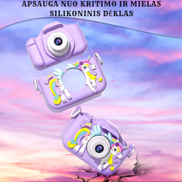 Vaikiškas skaitmeninis fotoaparatas