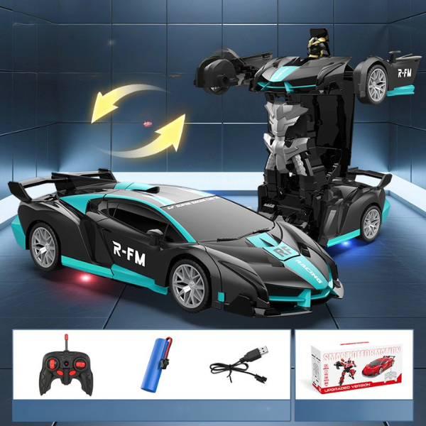 RC robotas - automobilis vaikams su 360° funkcija