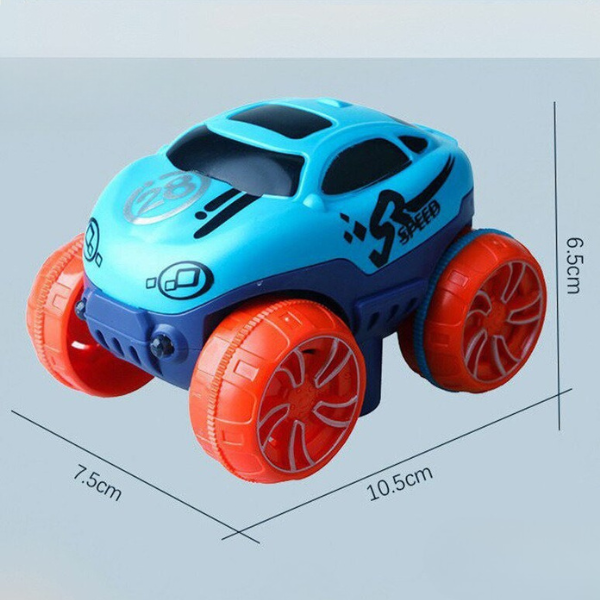 Antigravitacinė lanksti automobilių trasa su automobiliu