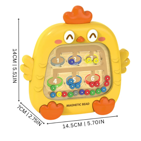 Viščiuko magnetinė montessori dėlionė