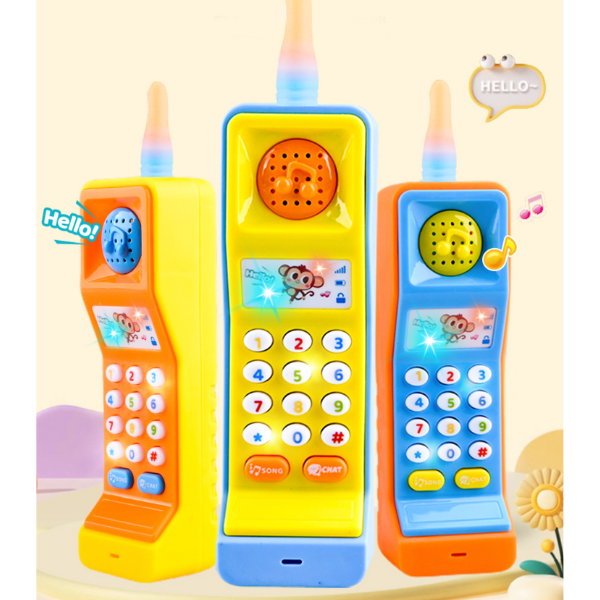 Vaikiškas muzikinis telefonas